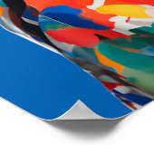 Poster Collage photo d'art populaire  (Coin)