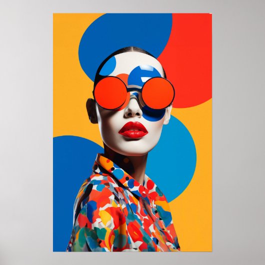 Poster Collage photo d'art populaire  (Devant)