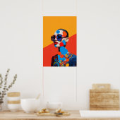 Poster Collage photo d'art populaire (Cuisine)