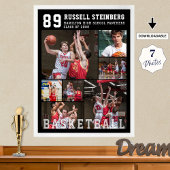 Poster Collage photo de basket-ball 7