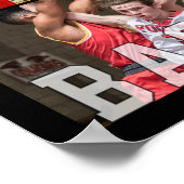 Poster Collage photo de basket-ball 7 (Coin)