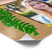 Poster Collage photo de la fin d'études secondaires | Bur (Coin)