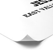 Poster Collage photo de l'équipe de volleyball senior (Coin)