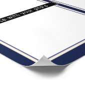 Poster Collage photo de reconnaissance de phoque USMC (Coin)