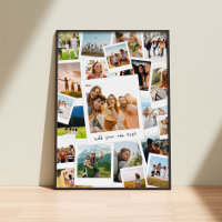 Collage photo du album photo moderne