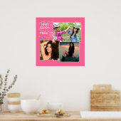 Poster Collage photo d'un ami sur mesure (Cuisine)