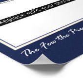 Poster Collage photo EGA Marine (Coin)