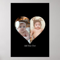 Collage photo en forme de coeur 2