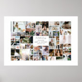 Poster Collage photo horizontal créez le vôtre 56 (Devant)