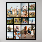 Poster Collage photo moderne 14 (Devant)