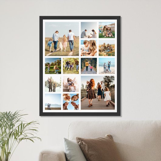 Poster Collage photo moderne 14