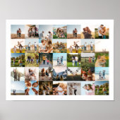 Poster Collage photo moderne 35 (Devant)