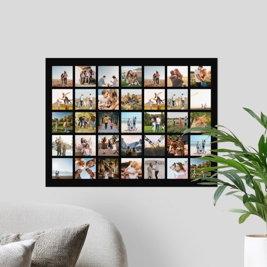 Poster Collage photo moderne 35