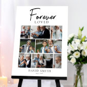 Poster Collage photo moderne de souvenir éternel