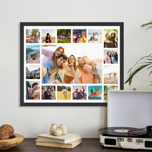 Poster Collage photo moderne simple 17