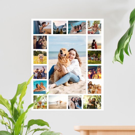 Poster Collage photo moderne simple 17