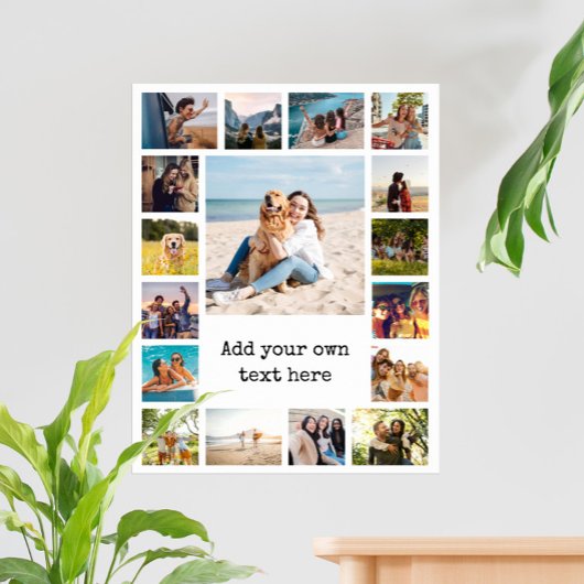 Poster Collage photo moderne simple 17