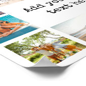 Poster Collage photo moderne simple 17 (Coin)