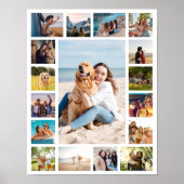 Poster Collage photo moderne simple 17 (Devant)