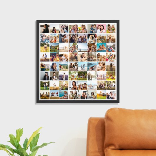 Poster Collage photo moderne simple 64