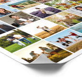 Poster Collage photo moderne simple 64 (Coin)