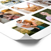 Poster Collage photo moderne simple 88 (Coin)