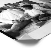 Poster Collage photo noir et blanc 7 (Coin)