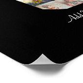 Poster Collage photo noir et blanc numéro 8 (Coin)