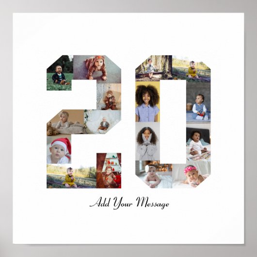 Poster Collage photo numéro 20 (Devant)