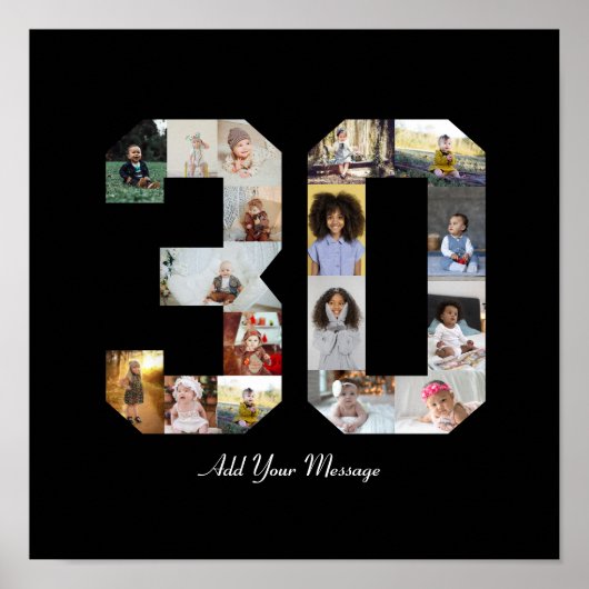 Poster Collage photo numéro 30 (Devant)