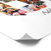 Poster Collage photo numéro 60 (Coin)