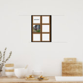 POSTER COLLAGE PHOTO PERSONNALISÉ (Cuisine)