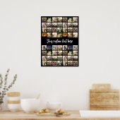 Poster Collage photo personnalisé 56 (Cuisine)