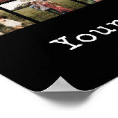 Poster Collage photo personnalisé 56 (Coin)