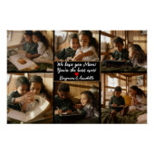 Poster Collage photo personnalisé 6 (Devant)