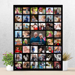 Poster Collage photo personnalisé couleur personnalisée 4<br><div class="desc">Collage personnalisé de photos 45 Poster couleur personnalisé Créez facilement un poster de souvenirs photo personnalisés ou imprimez pour l'afficher en utilisant ce modèle de collage photo facile à télécharger avec 45 images. Montrez votre photographie ou commémorez un événement spécial ou un jalon ou faites un don significatif et mémorable....</div>