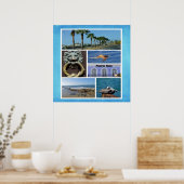 Poster Collage photo Pittoresque de San Juan (Cuisine)