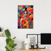Poster Collage photo Pop Art (Bureau à domicile)
