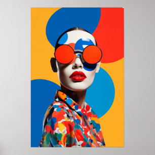 Poster Collage photo Pop Art