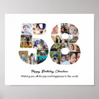 Collage photo pour les 58 ans numéro 58