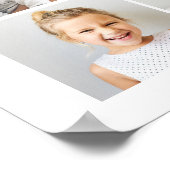 Poster Collage photo simple et chic | Amour avec coeur (Coin)