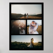 Poster Collage photo simple moderne (Devant)