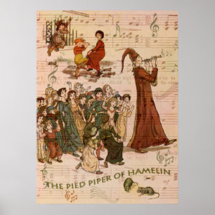 Poster Collage Pied Piper
