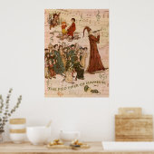 Poster Collage Pied Piper (Cuisine)