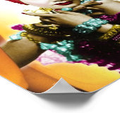 Poster Collage Portrait Carmen Miranda (Coin)