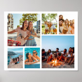 Poster Collage simple de 6 photos (Devant)