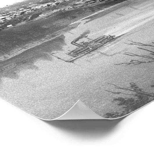 Poster Collage St Paul de 3 époques différentes (Coin)