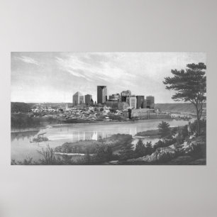 Poster Collage St Paul de 3 époques différentes