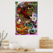Poster Collage Taurus Zodiac (Cuisine)