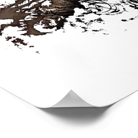 Poster Collage vectoriel Gothmog Orc (Coin)